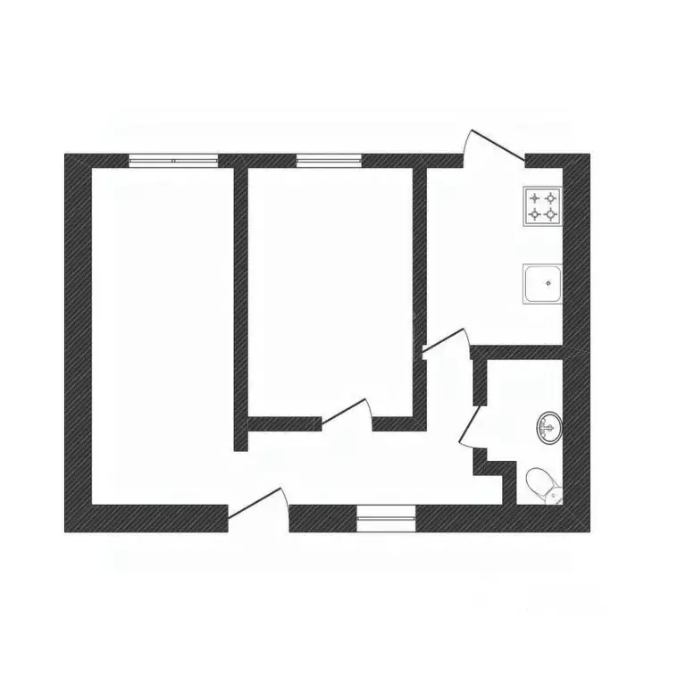 2-к кв. Курганская область, Курган ул. Броневик, 2Ж (51.0 м) - Фото 2