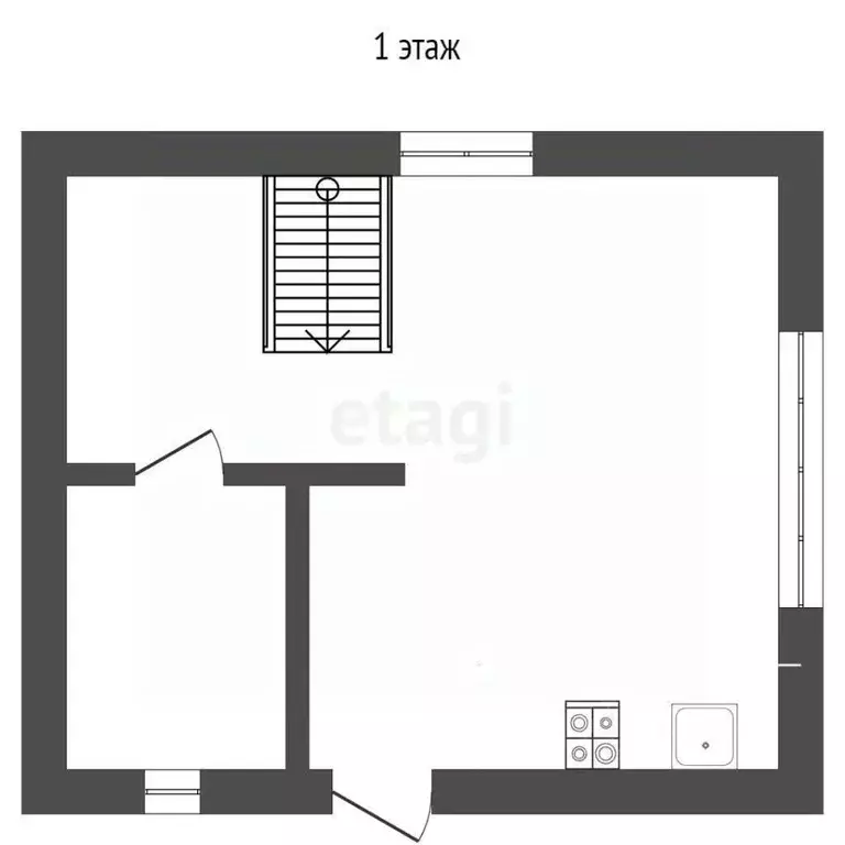 Дом в Ханты-Мансийский АО, Ханты-Мансийск Движенец СОТ,  (40 м) - Фото 2