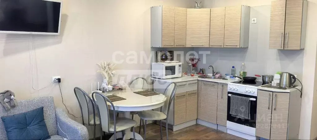 Студия Иркутская область, Иркутск Топкинский мкр, 74 (33.0 м) - Фото 1