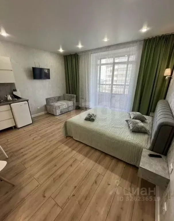 Студия Новосибирская область, Новосибирск Тульская ул., 76 (27.0 м) - Фото 1