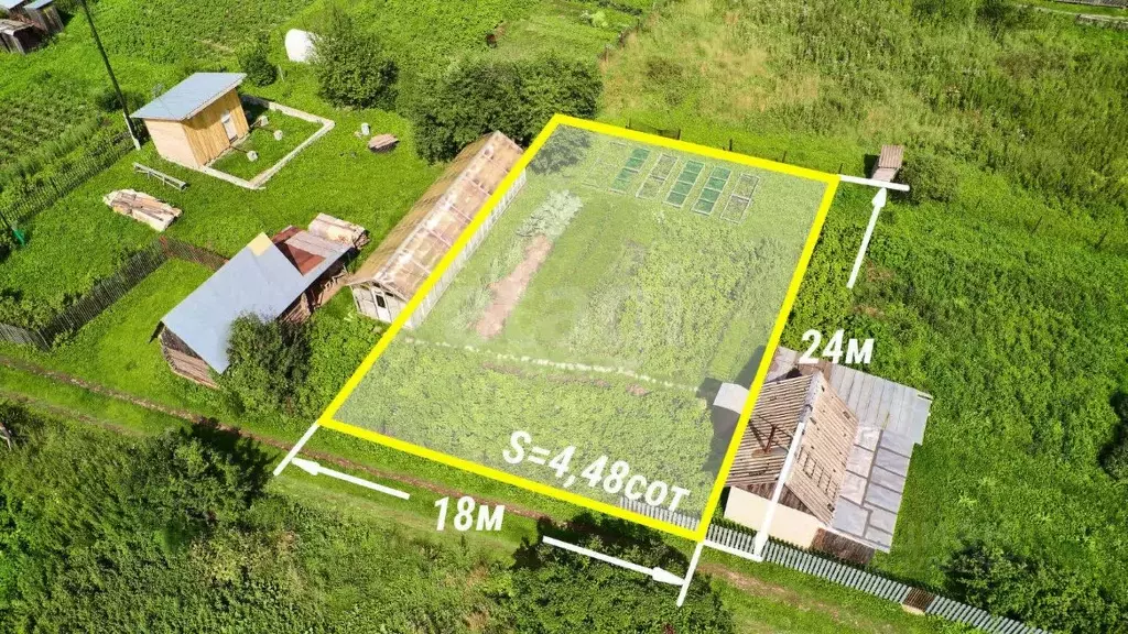 Участок в Томская область, Томский район, Северянка садовое ... - Фото 1