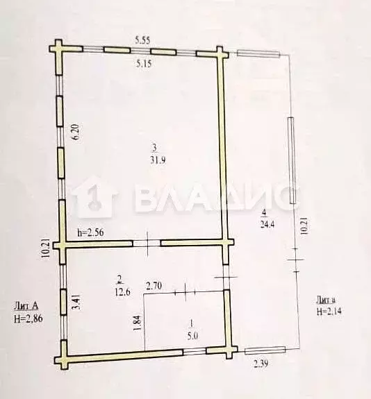 Дом в Башкортостан, Стерлибашевский район, Кундрякский сельсовет, с. ... - Фото 1