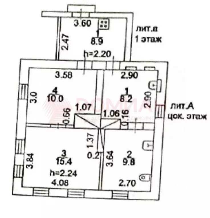 2-к кв. Ростовская область, Новочеркасск Комитетская ул. (52.3 м) - Фото 0