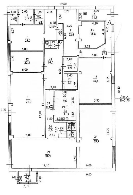 Помещение свободного назначения (502.6 м) - Фото 2