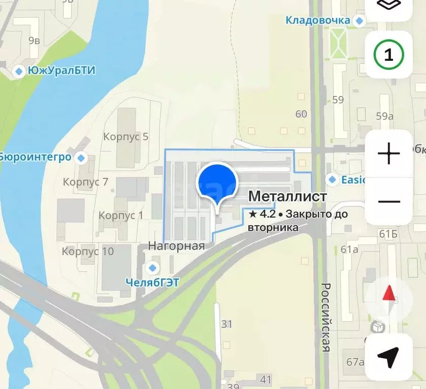 Гараж в Челябинская область, Челябинск Заручейный кв-л, ГСК Металлист ... - Фото 2