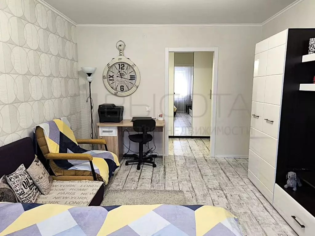 1-к кв. Тюменская область, Тюмень ул. Пермякова, 86 (43.1 м) - Фото 1