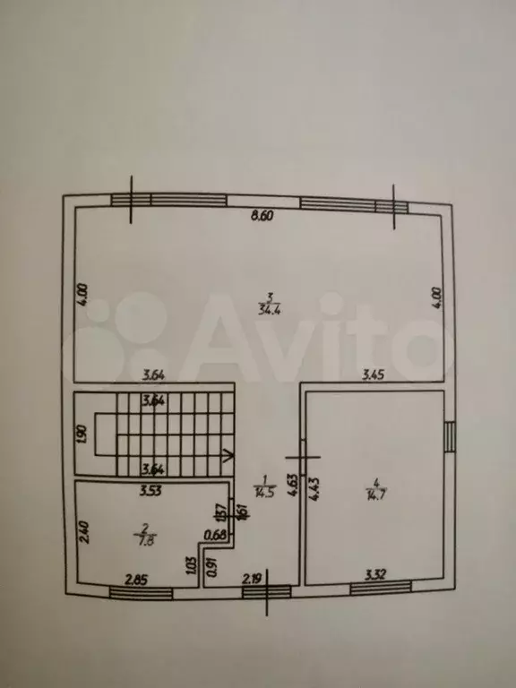 Дом 170 м на участке 4,5 сот. - Фото 1