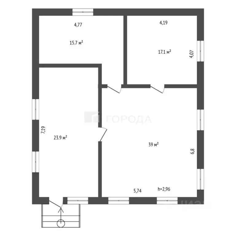 Дом в Кемеровская область, Новокузнецк Никитинская ул., 29 (134 м) - Фото 2