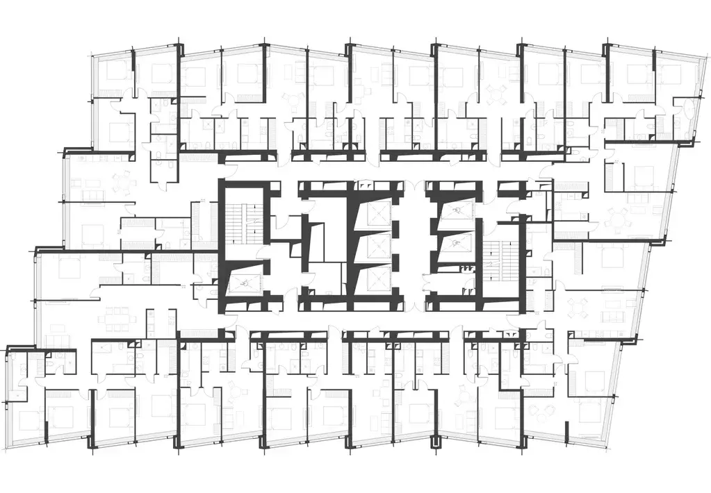 3-к кв. Москва Краснопресненская наб., 14с3 (148.92 м) - Фото 2