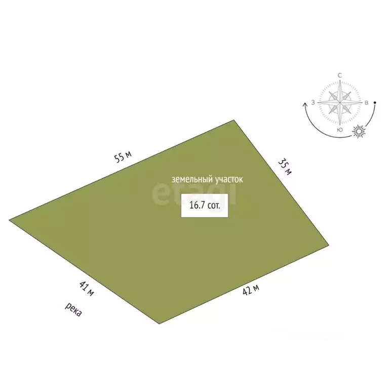 Участок в Пермский край, Кунгурский муниципальный округ, д. Канабеково ... - Фото 2