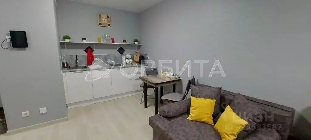 Студия Тюменская область, Тюмень Харьковская ул., 76 (25.3 м) - Фото 2