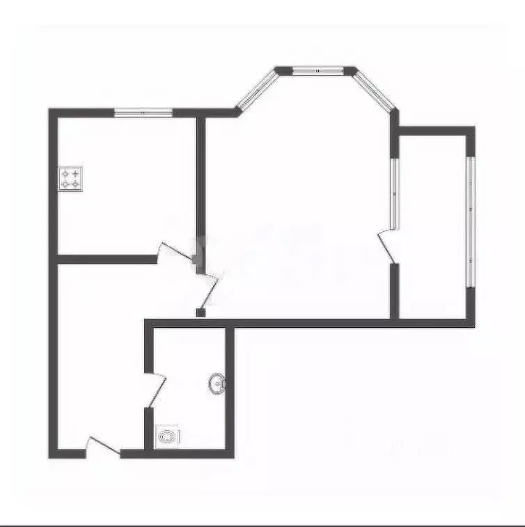 1-к кв. Смоленская область, Смоленский муниципальный округ, д. ... - Фото 1