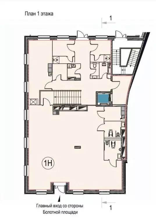 Помещение свободного назначения в Москва бул. Яна Райниса, 2К1 (291 м) - Фото 1