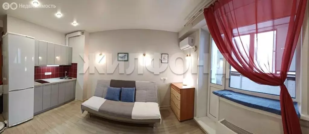 Квартира-студия: Новосибирск, Первомайский район, микрорайон Весенний, ... - Фото 1