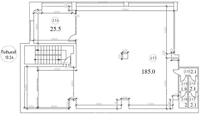 Офис (208 м) - Фото 1