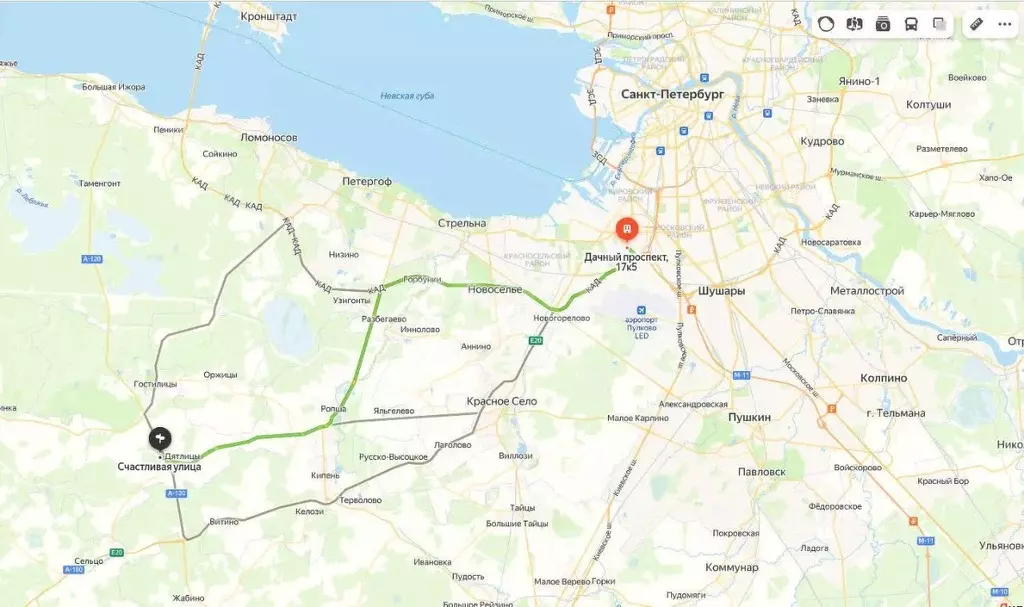 Участок в Ленинградская область, Ломоносовский район, Гостилицкое ... - Фото 1