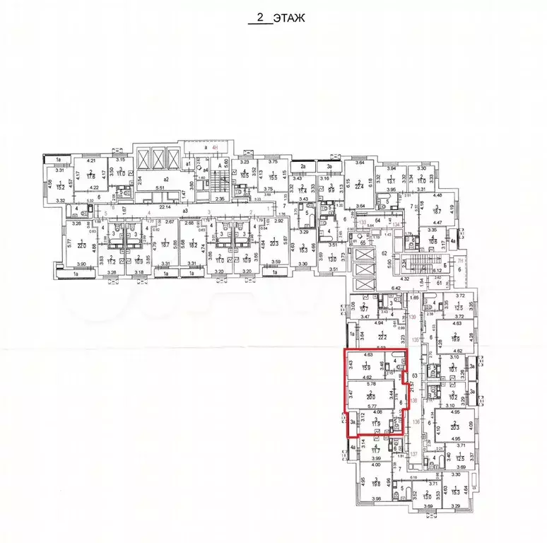 Аукцион: 2-к. квартира, 63,1 м, 2/23 эт. - Фото 0
