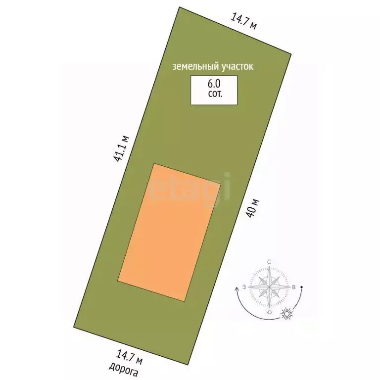 Дом в Крым, Симферопольский район, Добровское с/пос, с. Заречное ул. ... - Фото 2