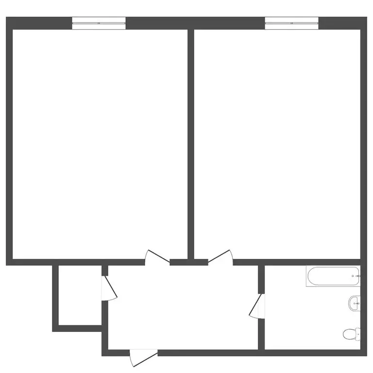 2-комнатная квартира: Кострома, Самоковская улица, 4 (41.5 м) - Фото 0