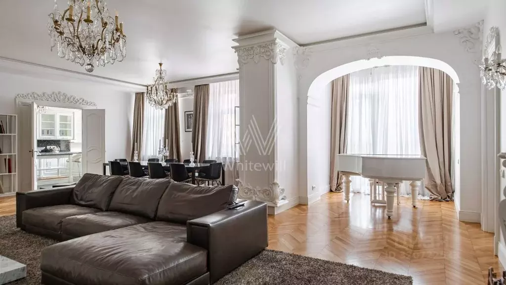 4-к кв. Москва пер. Хилков, 1 (320.0 м) - Фото 2