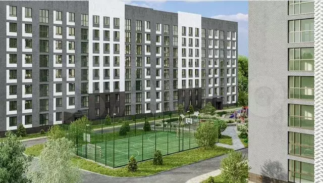 1-к. квартира, 40,9 м, 3/8 эт. - Фото 0