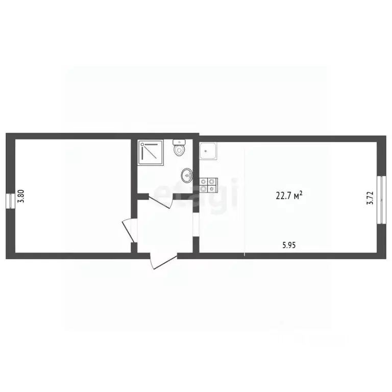 2-к кв. Крым, Феодосия бул. Адмиральский, 7Е (44.0 м) - Фото 2