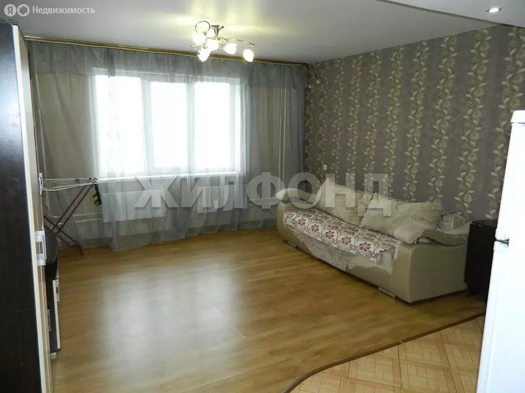 Квартира-студия: Новосибирск, улица В. Высоцкого, 40/2 (34.1 м) - Фото 1