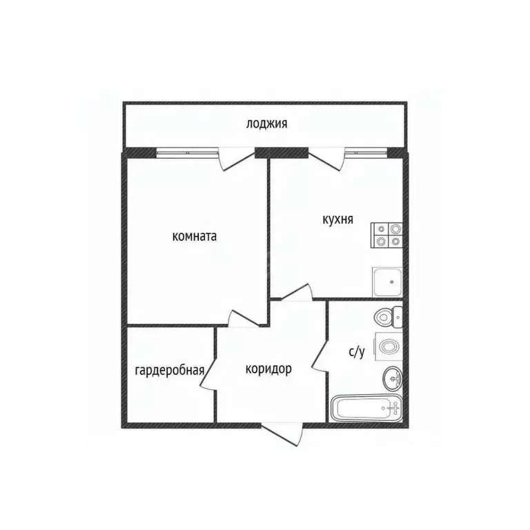 1-к кв. Смоленская область, Смоленск ул. Тенишевой, 19 (40.4 м) - Фото 2