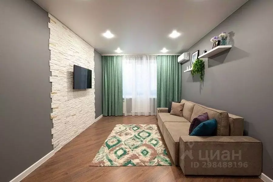 1-к кв. Татарстан, Казань ул. Татарстан, 58 (42.0 м) - Фото 2