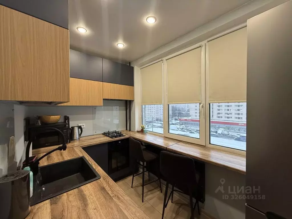 2-к кв. Санкт-Петербург ул. Ярослава Гашека, 4К1 (44.1 м) - Фото 2