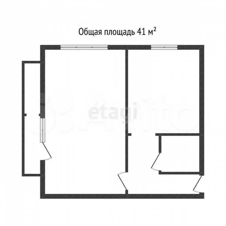 1-к. квартира, 37 м, 8/9 эт. - Фото 0