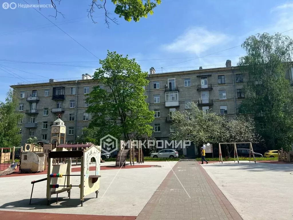2-комнатная квартира: Санкт-Петербург, Синявинская улица, 14 (56 м) - Фото 1