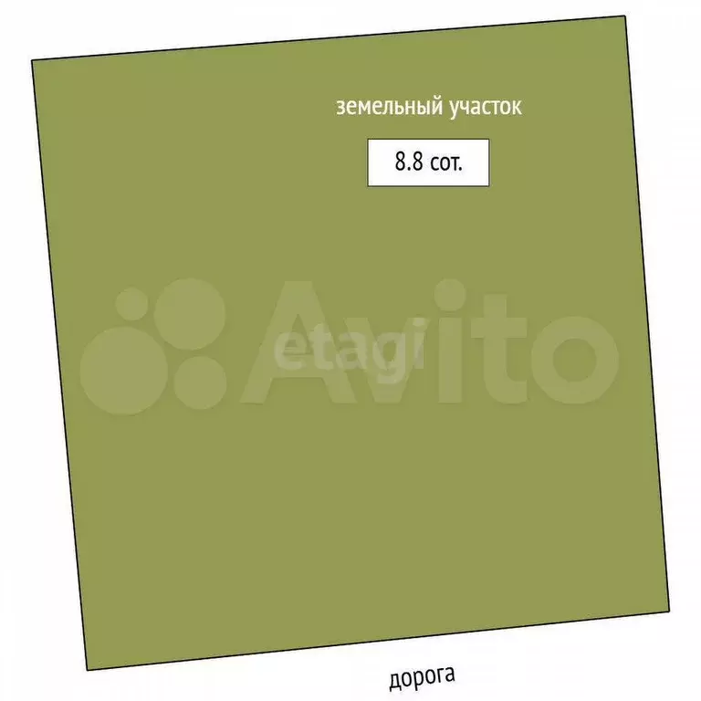 Дача 60 м на участке 8,8 сот. - Фото 0