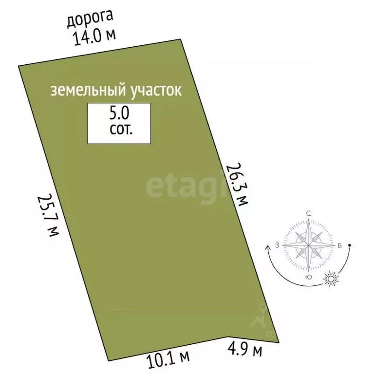 Участок в Камчатский край, Елизовский муниципальный округ, Березка СНТ ... - Фото 2