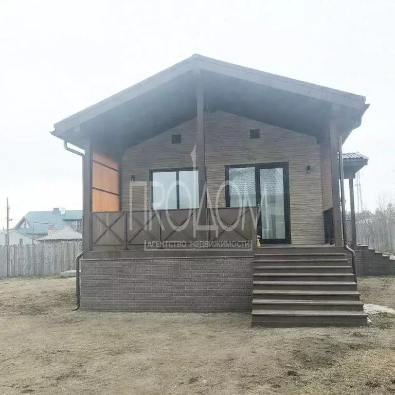 Дом в село Санниково, Тенистая улица, 7 (65 м) - Фото 1