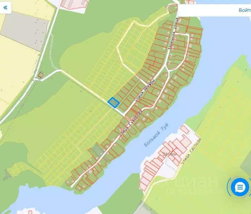 Участок в Пермский край, Добрянский муниципальный округ, д. Меркушево  ... - Фото 2