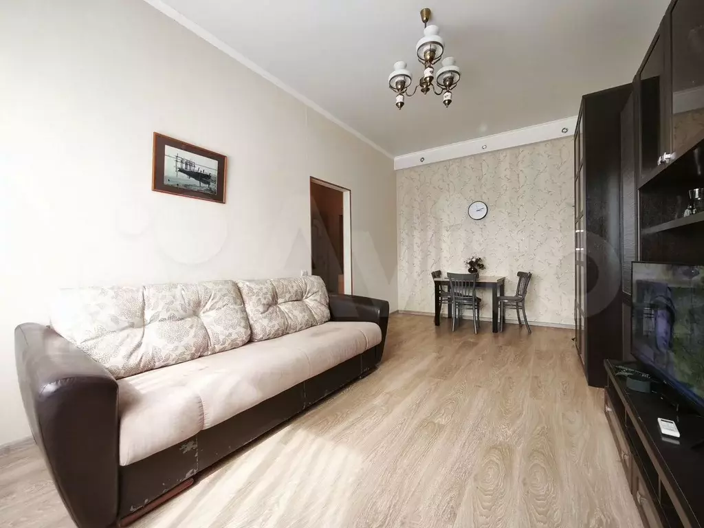 1-к. квартира, 38 м, 2/3 эт. - Фото 1