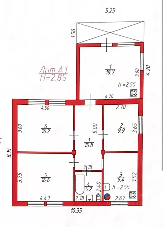 Дом в Тульская область, Болохово Киреевский район, Луговая ул., 11 (91 ... - Фото 2