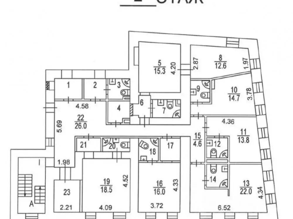 Офис (717.5 м) - Фото 2