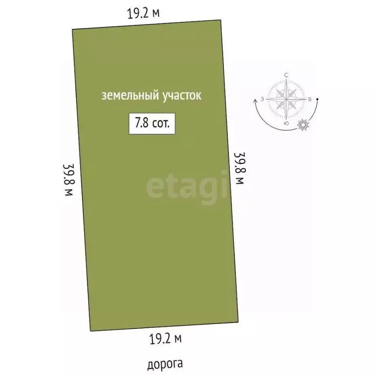 Участок в Тюменская область, Нижнетавдинский муниципальный округ, ... - Фото 2