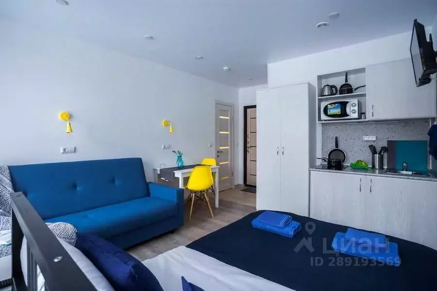Студия Санкт-Петербург ул. Марата, 56-58/29 (22.0 м) - Фото 1