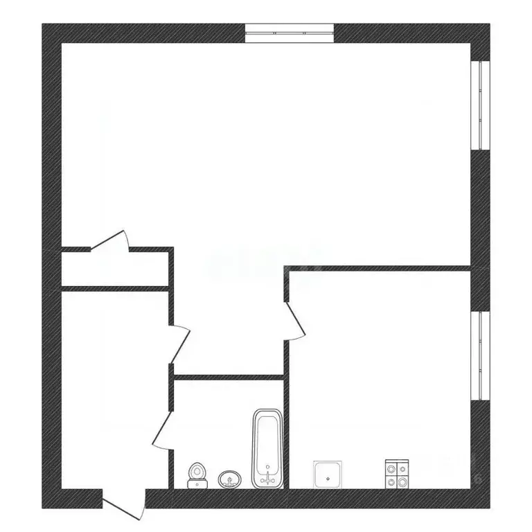 1-к кв. Калужская область, Белоусово г. Жуковский муниципальный округ, ... - Фото 1