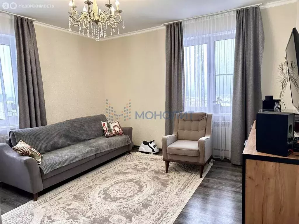 2-комнатная квартира: Уфа, улица Красная Поляна, 3 (55.7 м) - Фото 1