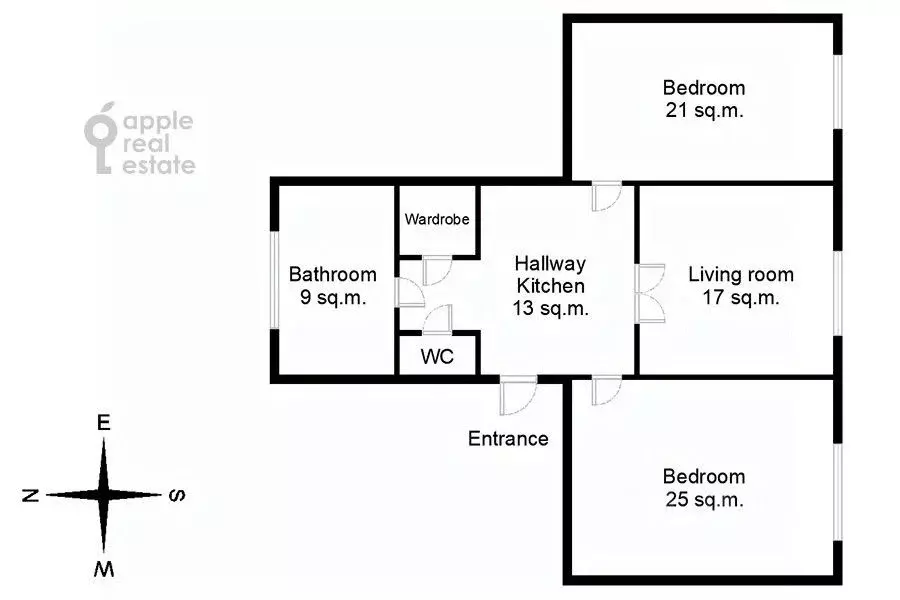 3-к кв. Москва Нижний Кисловский пер., 3 (88.0 м) - Фото 2
