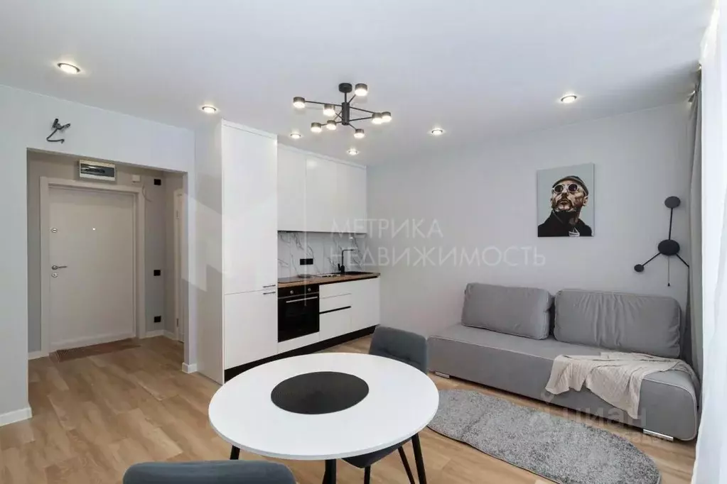 Студия Тюменская область, Тюмень Полевая ул., 117к4 (26.0 м) - Фото 0
