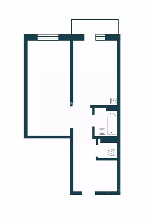 1-к кв. Новосибирская область, Новосибирск ул. Плющихинская, 9 (40.8 ... - Фото 2