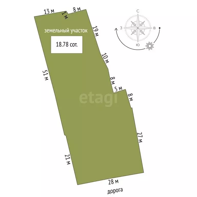 Дом в село Ембаево, улица Мусы Джалиля (55.7 м) - Фото 2
