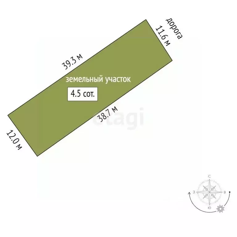 Участок в Севастополь Атлантика-3 садоводческое товарищество, 146 ... - Фото 2