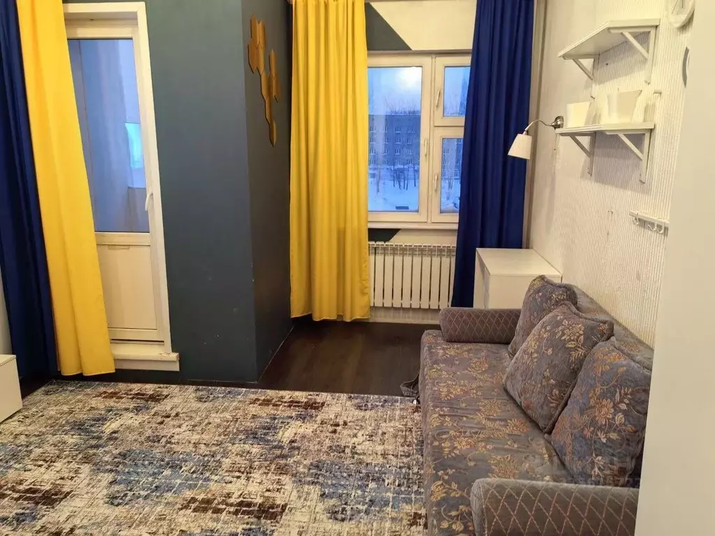 Студия Новосибирская область, Новосибирск ул. Одоевского, 1/7 (22.0 м) - Фото 1