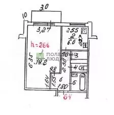 1-к кв. Пермский край, Березники Коммунистическая ул., 8 (35.0 м) - Фото 1